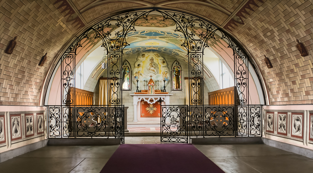 Italian Chapel Orkney, by Jeanie King