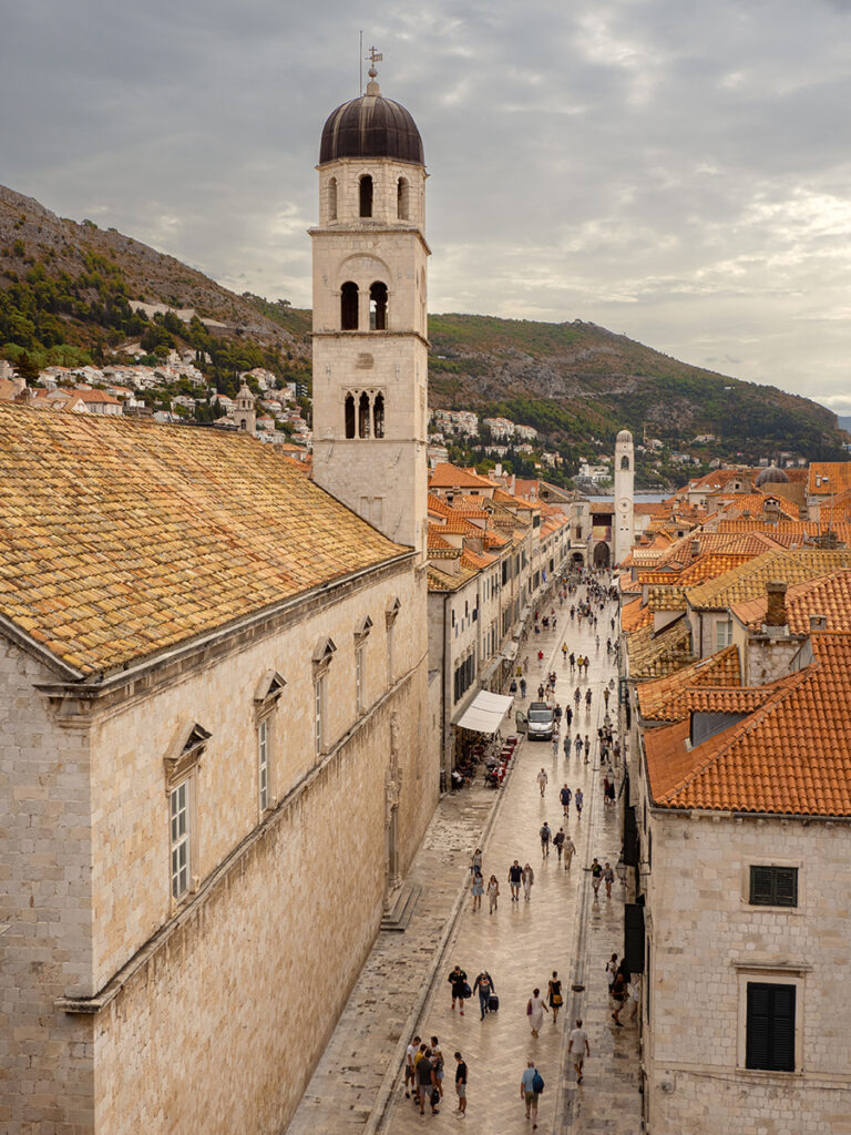 Stradun, Dubrovnik Old Town, by Barbara Clayton