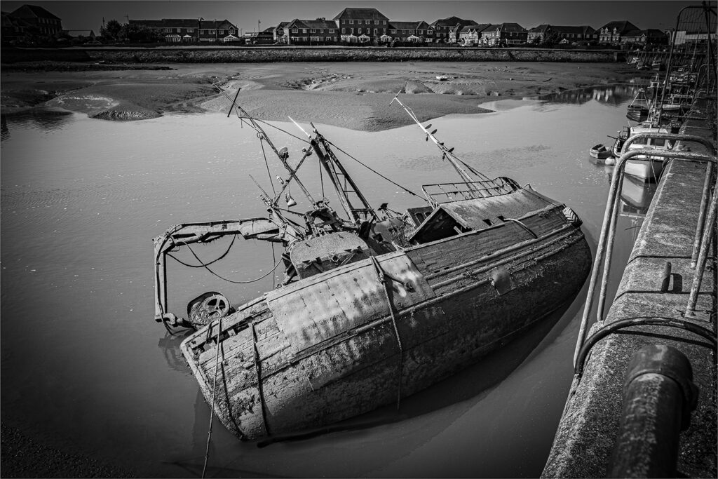A sorry sight at Jubilee Quay, by Andy Wilson