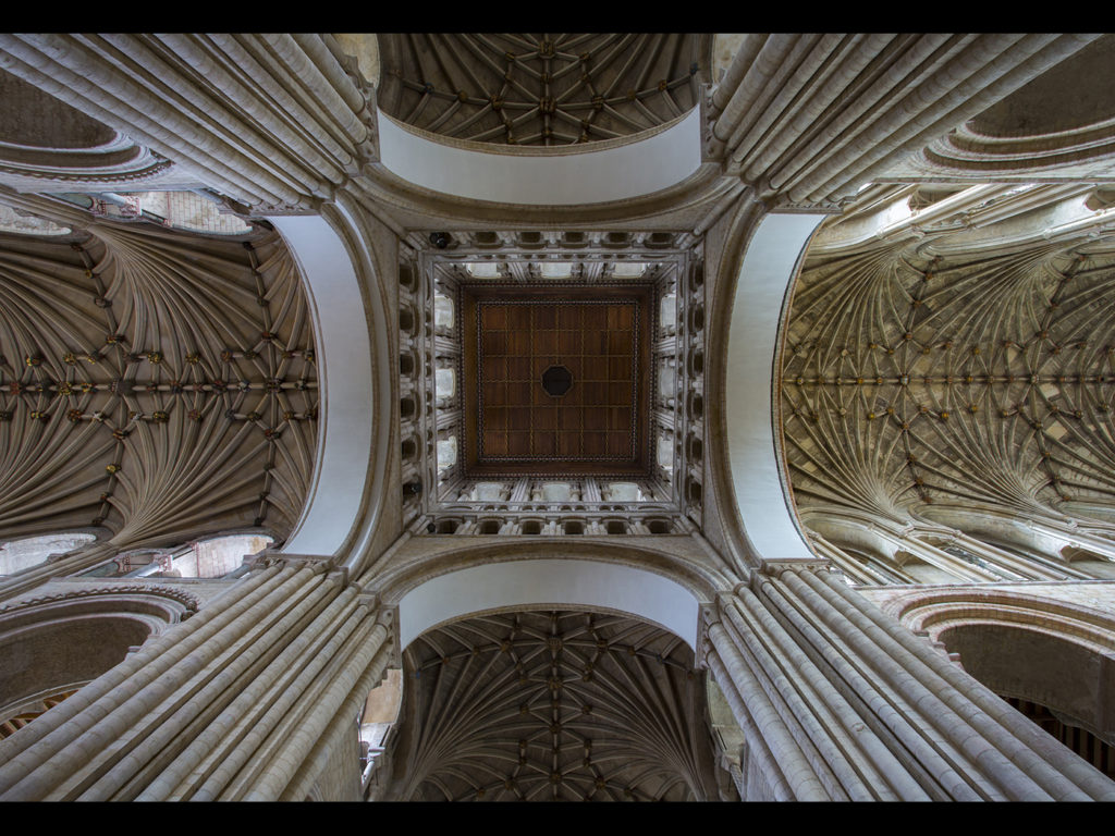 an image showing Norwich Cathedral Ceiling Detail