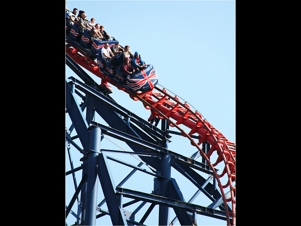 image of the big one at blackpool